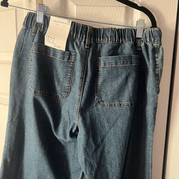 1822 Denim Blue Drawstring Jeans - Picture 11 of 13